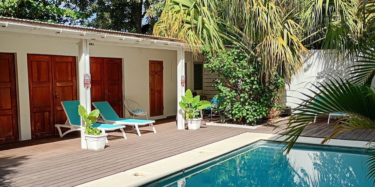 The pool at The Old Gin House
